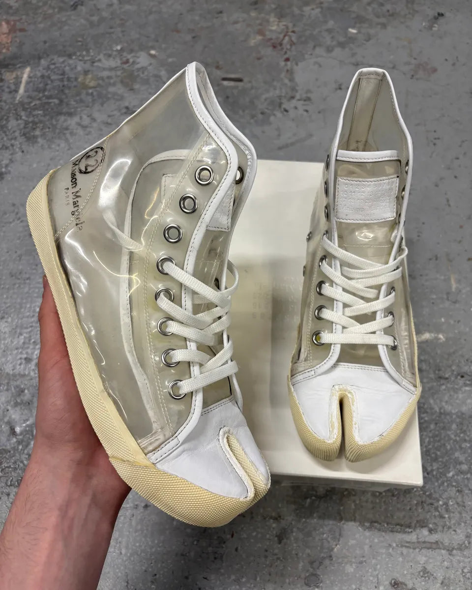 Maison Margiela Tabi White Transparent MvCPQpW 0