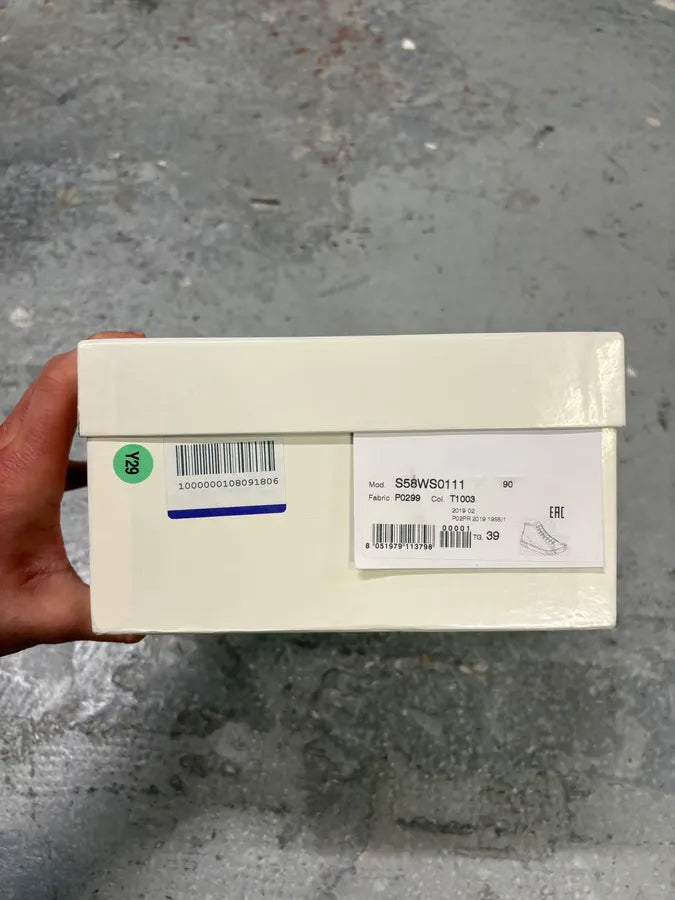 Maison Margiela Tabi White Transparent MvCPQpW 12