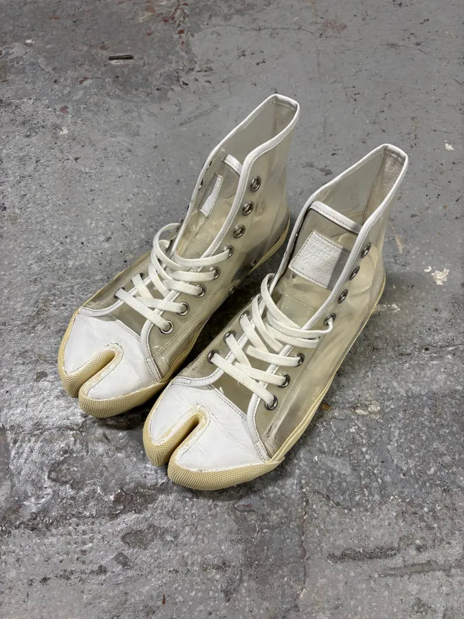 Maison Margiela Tabi White Transparent MvCPQpW 2