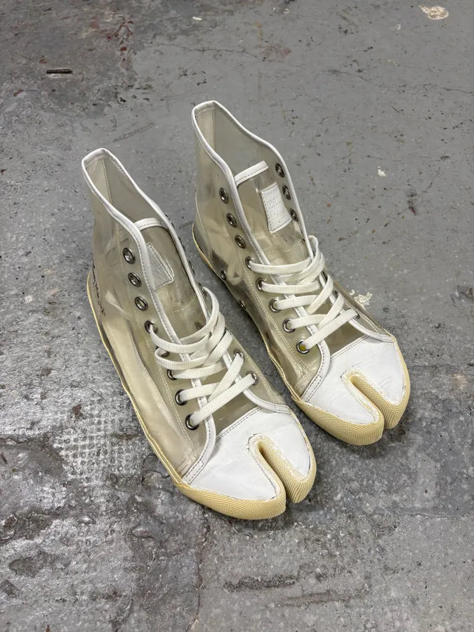 Maison Margiela Tabi White Transparent MvCPQpW 3