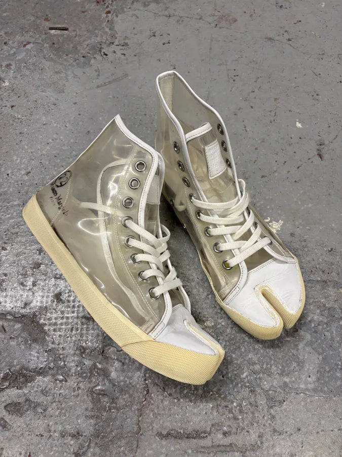 Maison Margiela Tabi White Transparent MvCPQpW 4