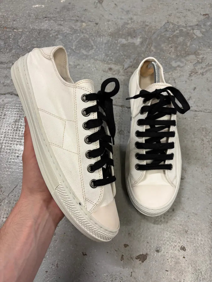 Maison Margiela White Army Low Shoes (43eu/us9.5) CrDMykX 0