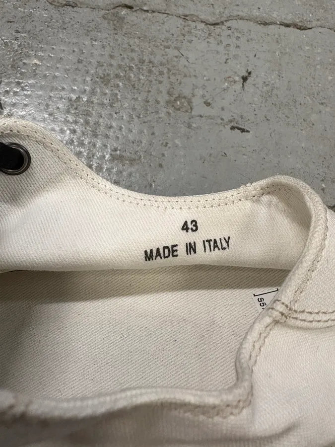 Maison Margiela White Army Low Shoes (43eu/us9.5) CrDMykX 10