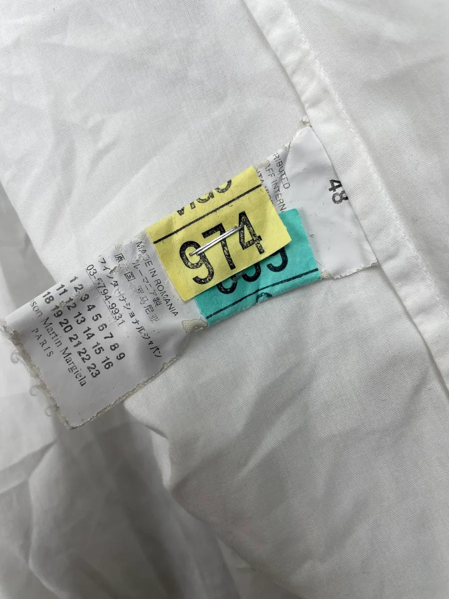2010s Maison Margiela White Signature Slim Fit Shirt yWBPLfG 8