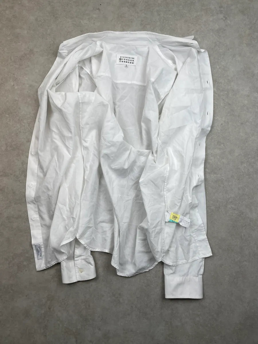 2010s Maison Margiela White Signature Slim Fit Shirt yWBPLfG 7