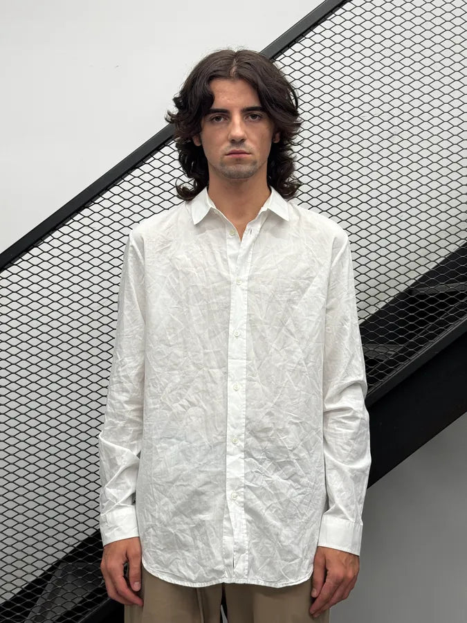 2010s Maison Margiela White Signature Slim Fit Shirt yWBPLfG 4