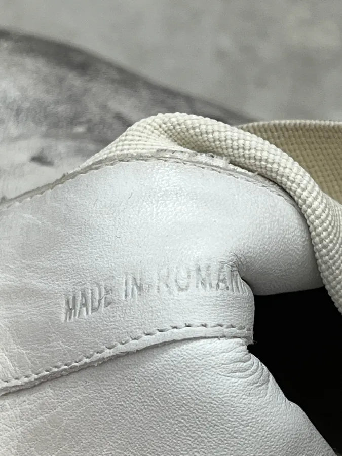 Maison Margiela White Painted Abstract Heels Boots CJPVgiM 9