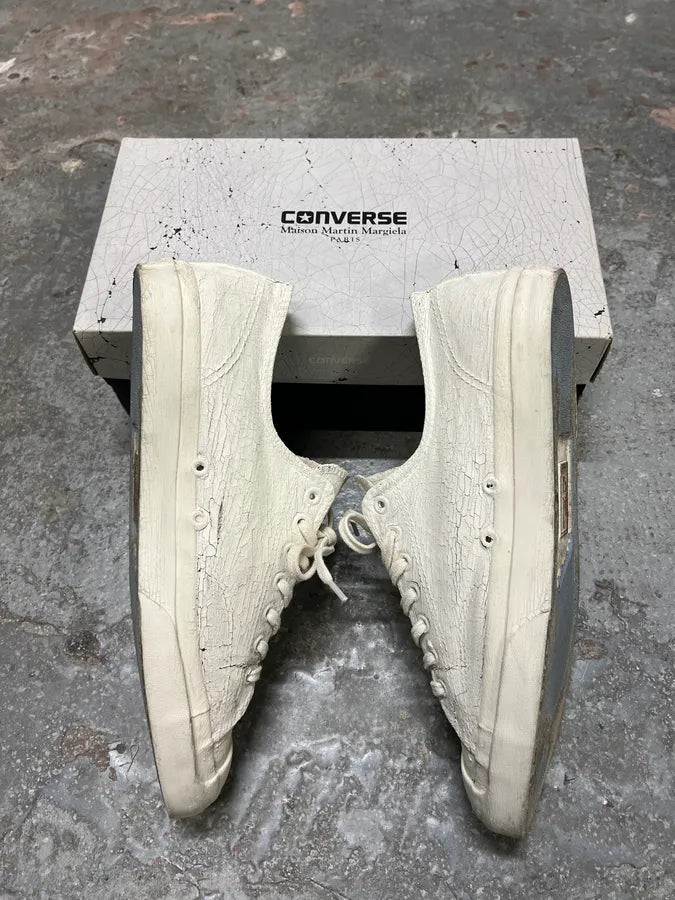 Maison Margiela x Converse Cracked Paint White (45eu/us11) 3