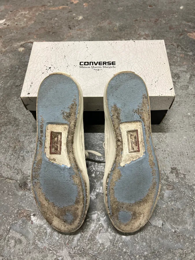 Maison Margiela x Converse Cracked Paint White (45eu/us11) 4