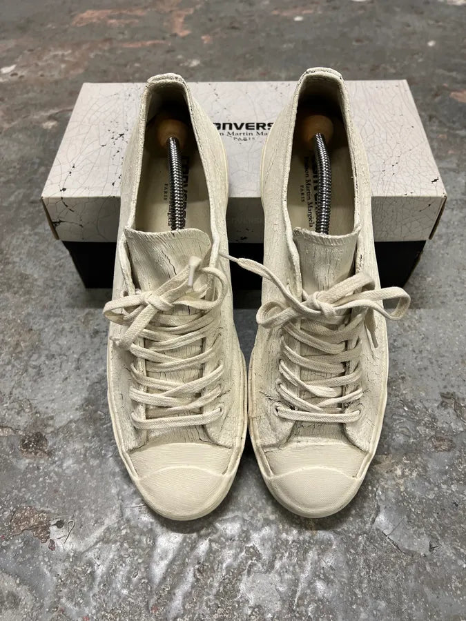 Maison Margiela x Converse Cracked Paint White (45eu/us11) 5