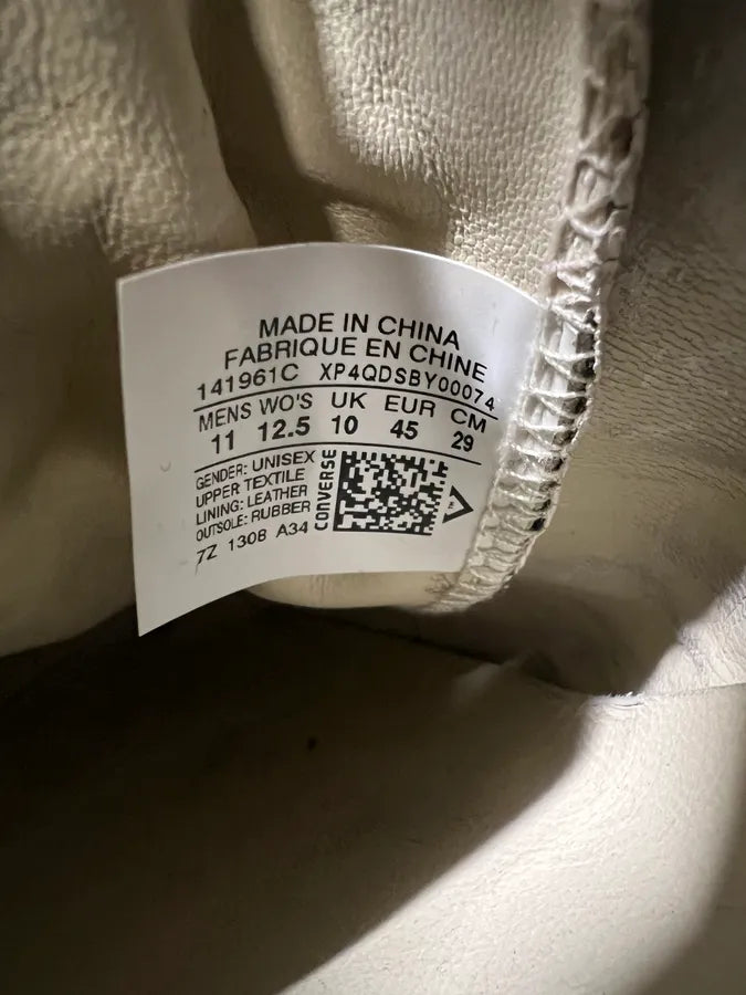 Maison Margiela x Converse Cracked Paint White (45eu/us11) 7