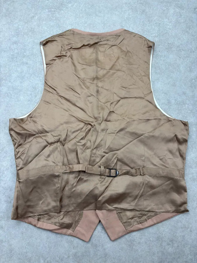 2012 Maison Margiela H&M Beige Classy Vest NmJDCdr 5