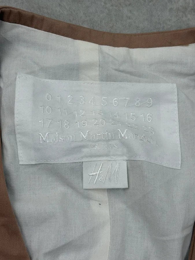 2012 Maison Margiela H&M Beige Classy Vest NmJDCdr 7