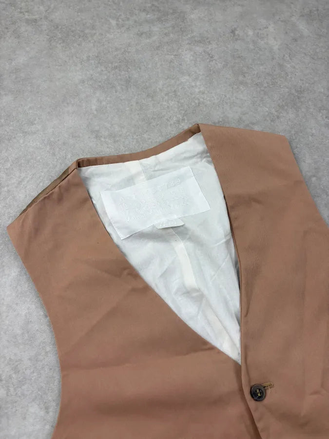 2012 Maison Margiela H&M Beige Classy Vest NmJDCdr 4