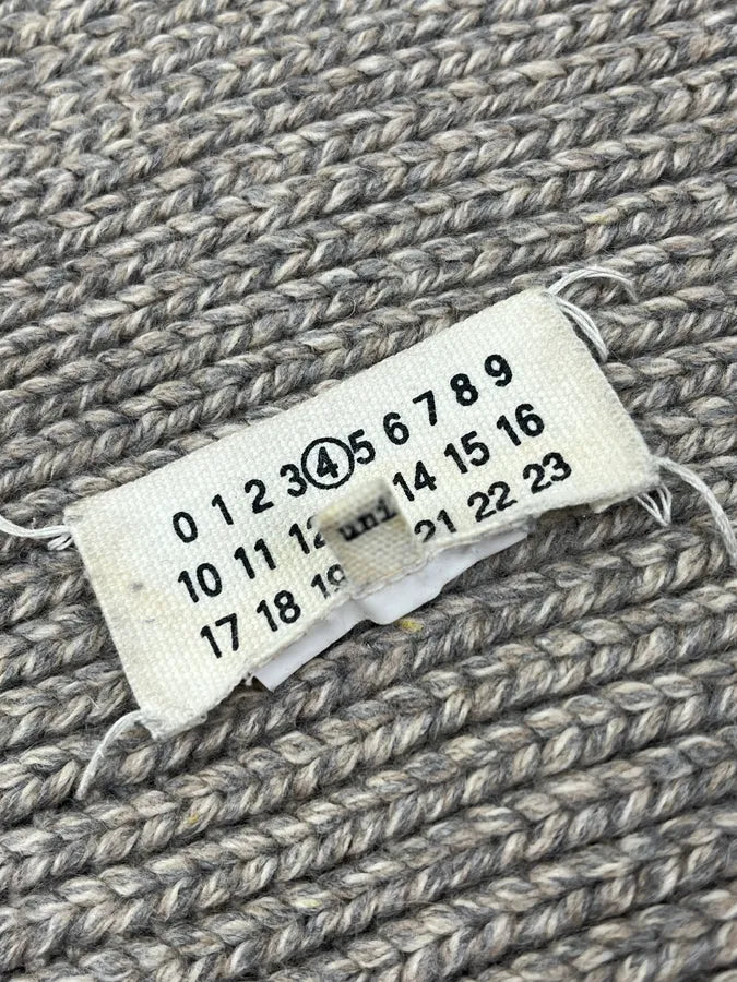 Maison Martin Margiela Beige Wool Blend Scarf nVxRWGM 4