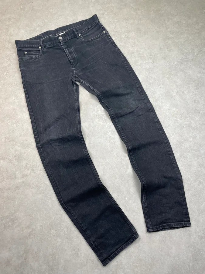 SS2018 Maison Margiela Black Signature Slim Denim Jeans lOYjtMr 4