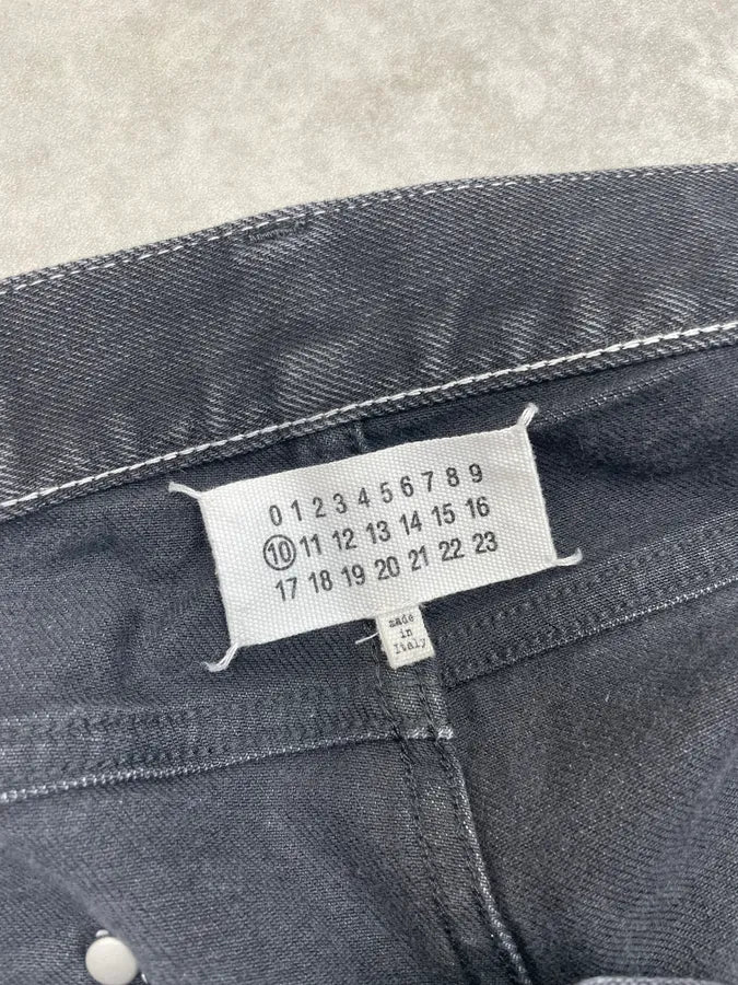 SS2018 Maison Margiela Black Signature Slim Denim Jeans lOYjtMr 8