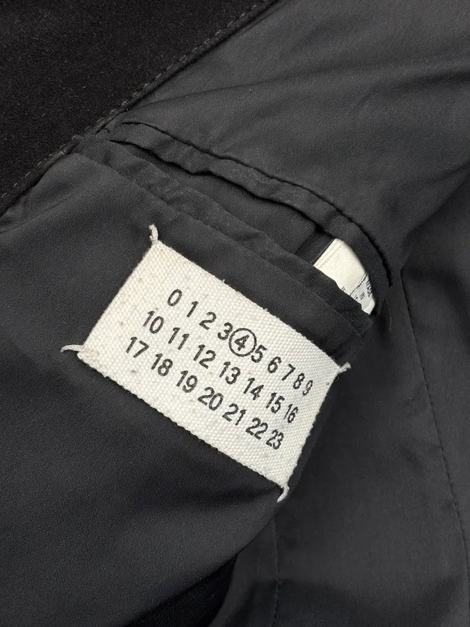 AW2008 Maison Martin Margiela Black Suede 5 Zip Leather Jacket MAgehkR 8