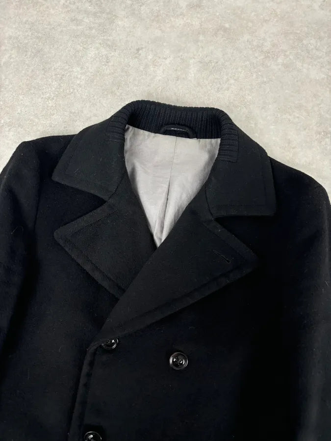 AW2012 Maison Margiela Black Classy Wool Peacoat XdSkcgz 3