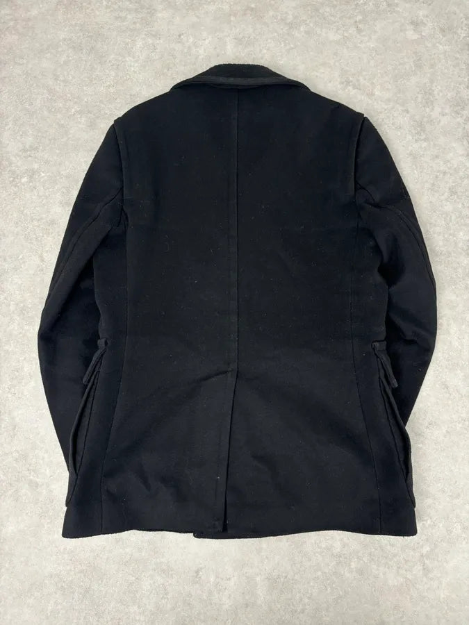 AW2012 Maison Margiela Black Classy Wool Peacoat XdSkcgz 4