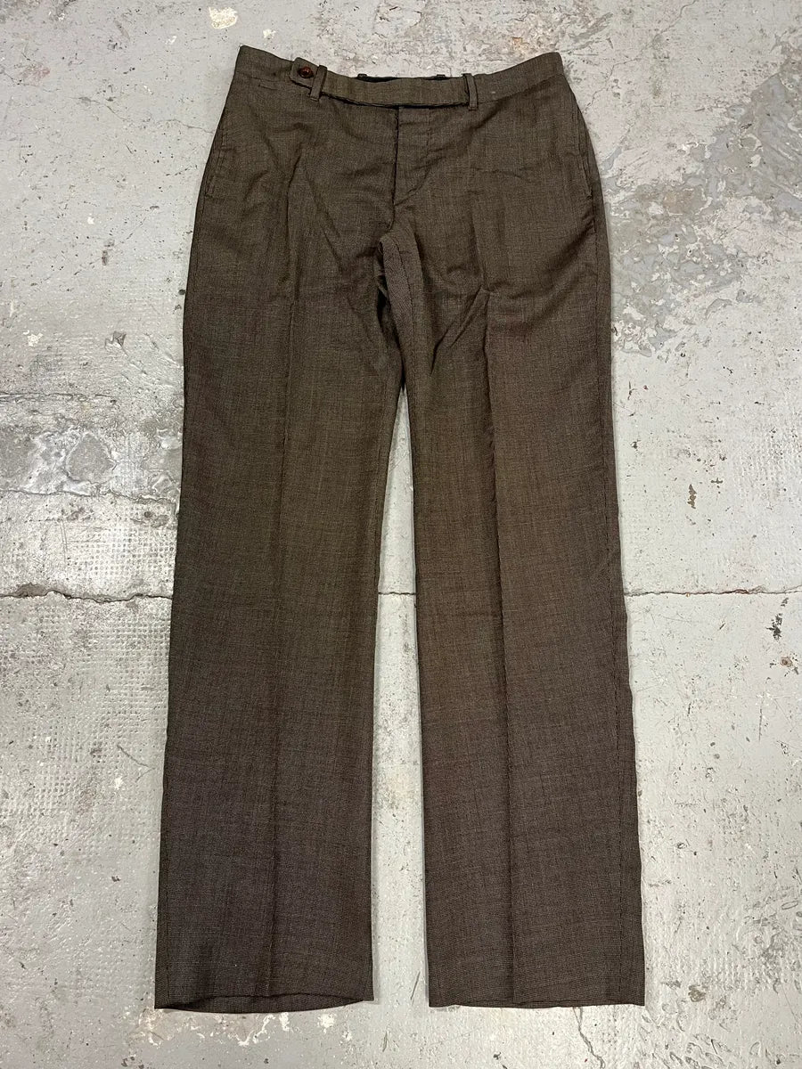 Maison Martin Margiela Brown Tailored Pants (M/L) mMyeaIX 0
