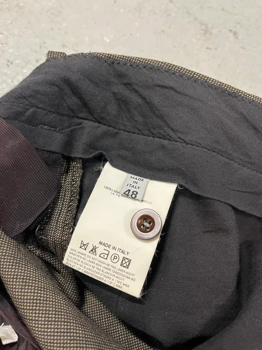 Maison Martin Margiela Brown Tailored Pants (M/L) mMyeaIX 10