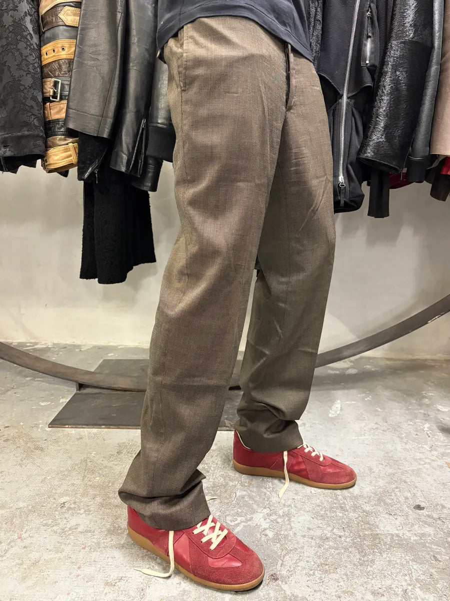 Maison Martin Margiela Brown Tailored Pants (M/L) mMyeaIX 3