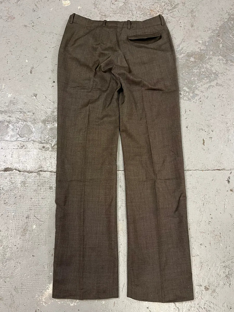 Maison Martin Margiela Brown Tailored Pants (M/L) mMyeaIX 7