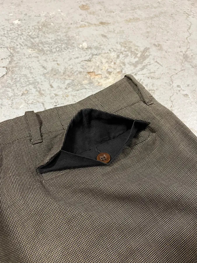 Maison Martin Margiela Brown Tailored Pants (M/L) mMyeaIX 9