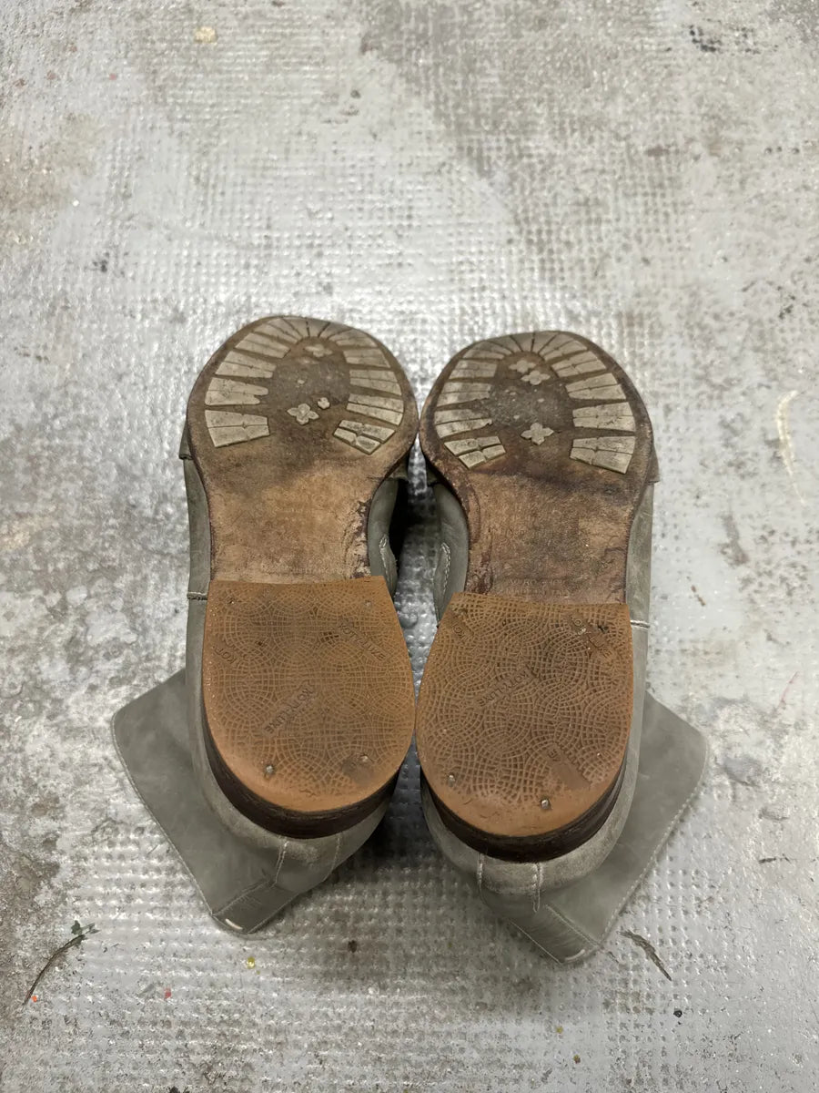Maison Martin Margiela Brut Eroded Leather Boots gKggYnX 6