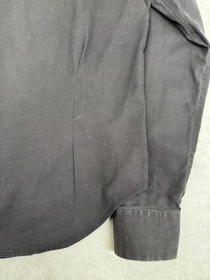 200s Maison Margiela Dark Grey Classic Heavy Shirt mbnRWrc 8