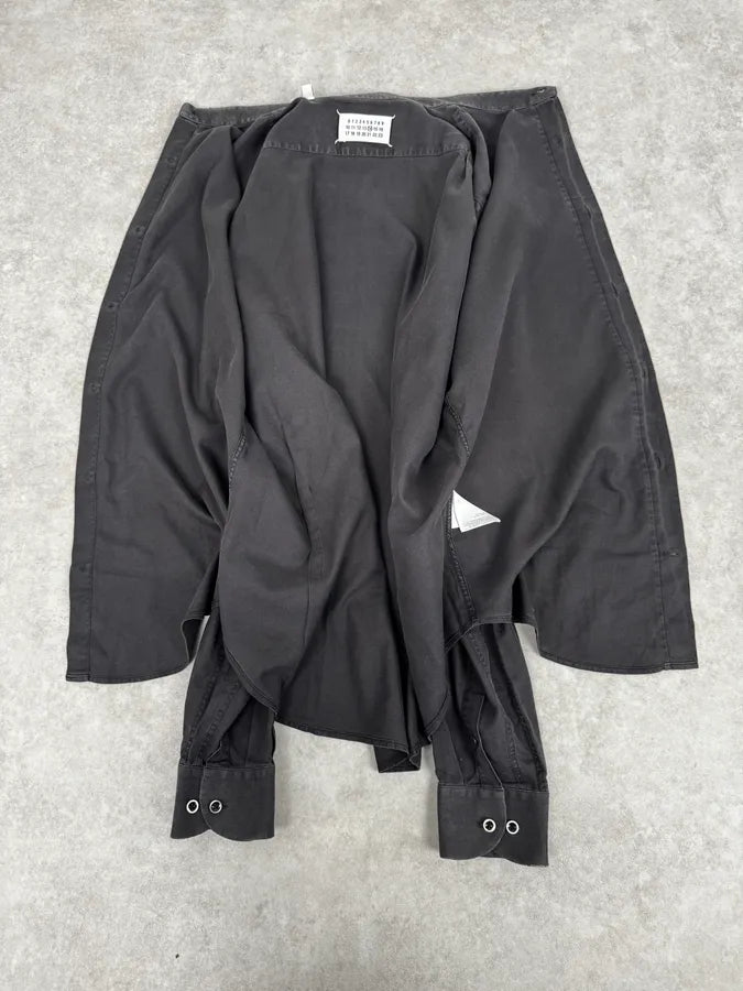 200s Maison Margiela Dark Grey Classic Heavy Shirt mbnRWrc 6