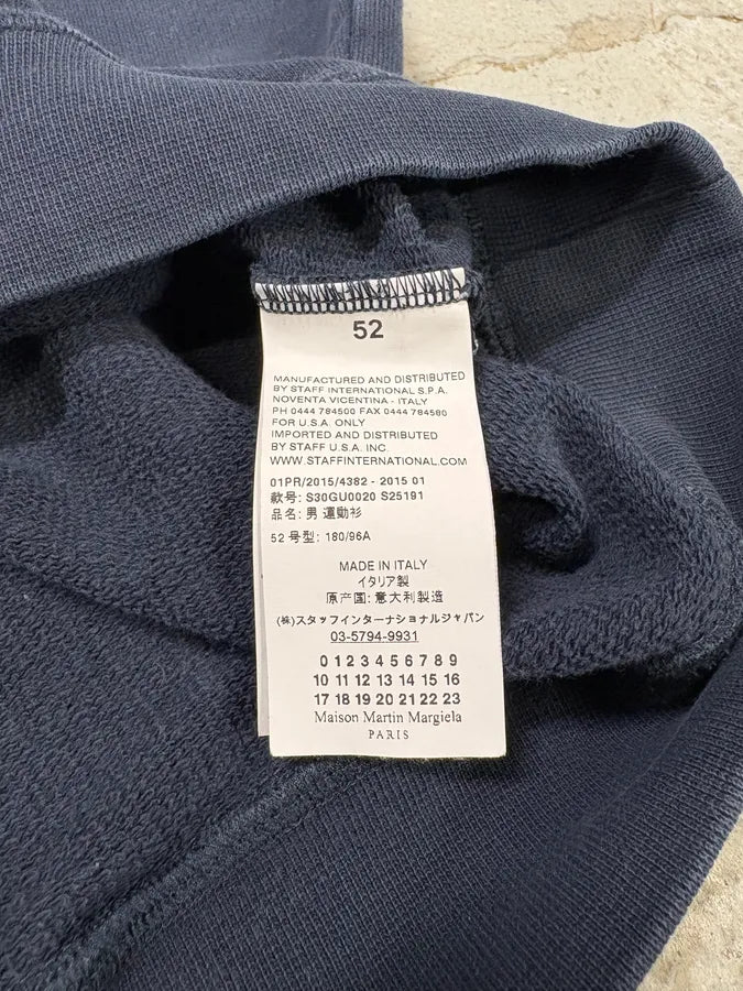 Maison Martin Margiela Navy Crewneck Sweater COIDzkL 7