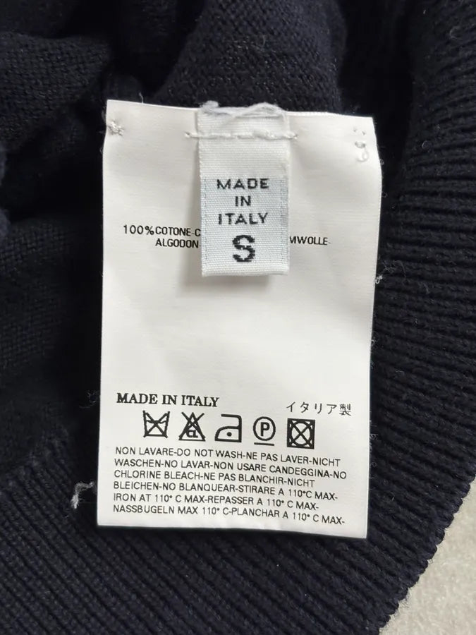 SS2008 Maison Martin Margiela Navy V-Neck Cardigan Sweater AbuzVhM 8