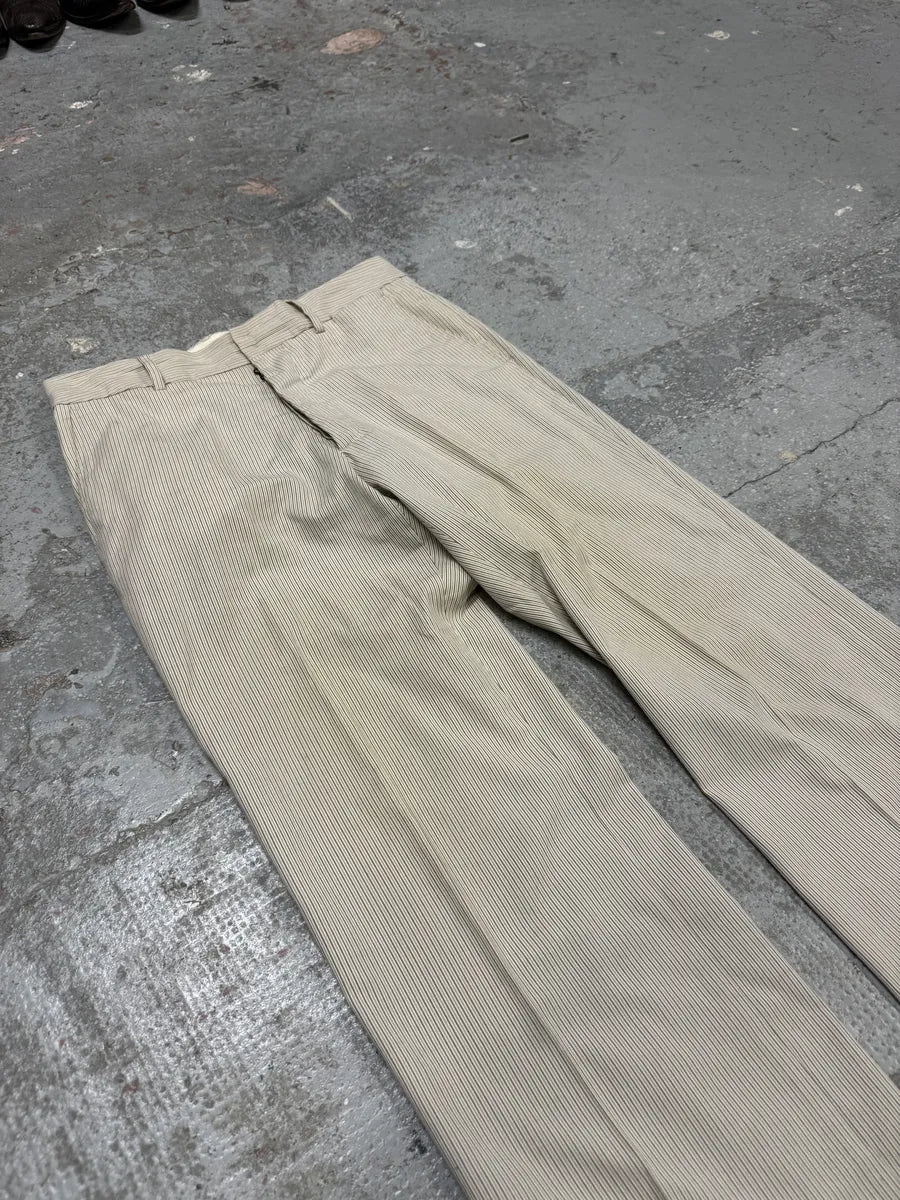 Maison Martin Margiela Signature Striped Summer Pants (M) FfzgfEe 6