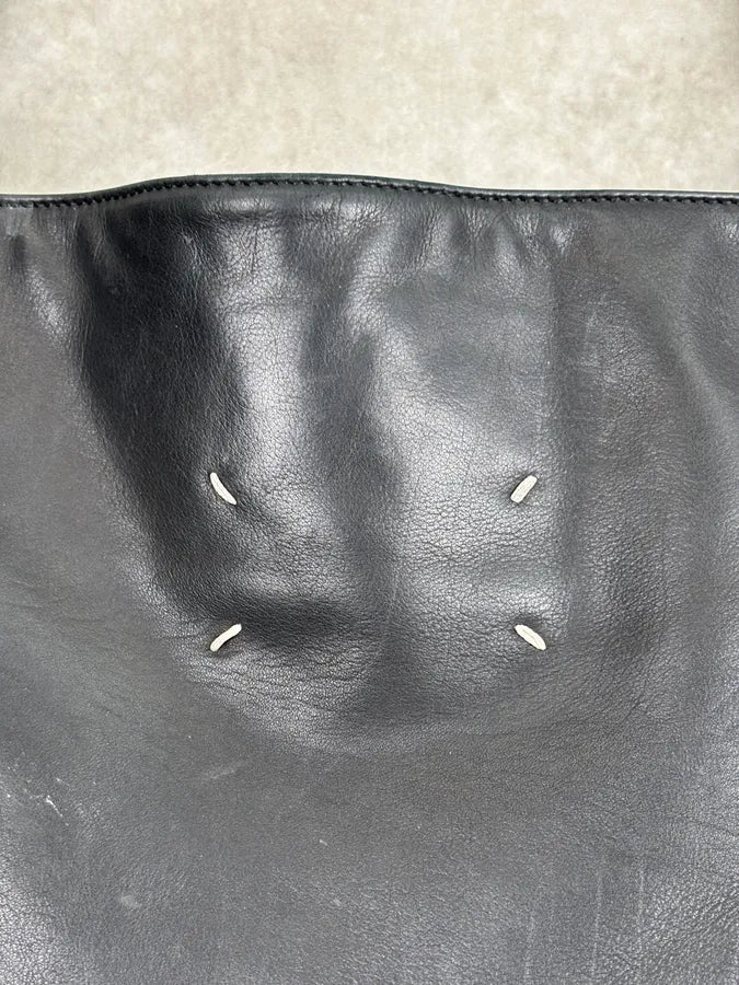 SS2011 Maison Margiela Week-end Hybrid Leather Signature Bag RZylHGm 4