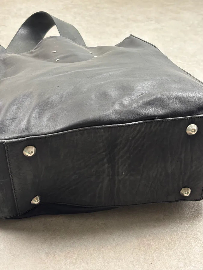 SS2011 Maison Margiela Week-end Hybrid Leather Signature Bag RZylHGm 11