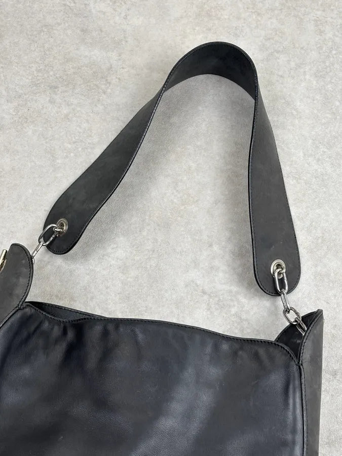 SS2011 Maison Margiela Week-end Hybrid Leather Signature Bag RZylHGm 12