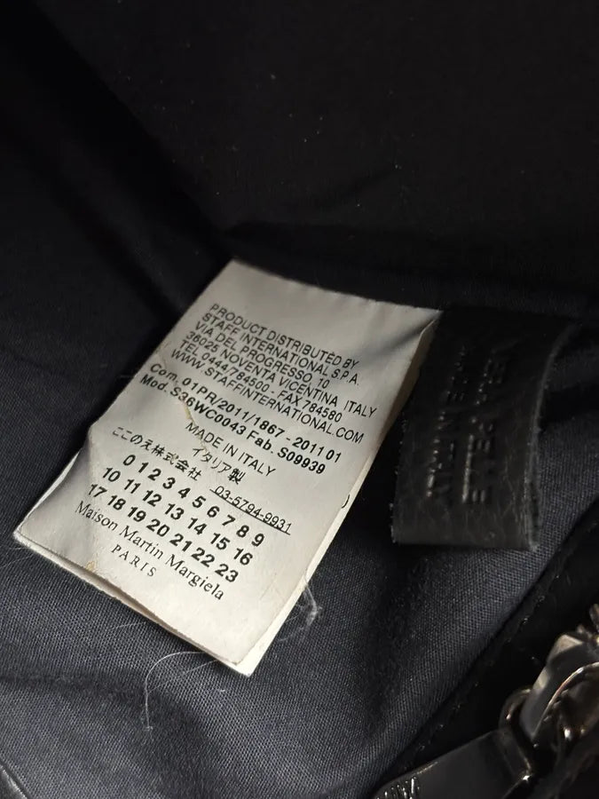 SS2011 Maison Margiela Week-end Hybrid Leather Signature Bag RZylHGm 21