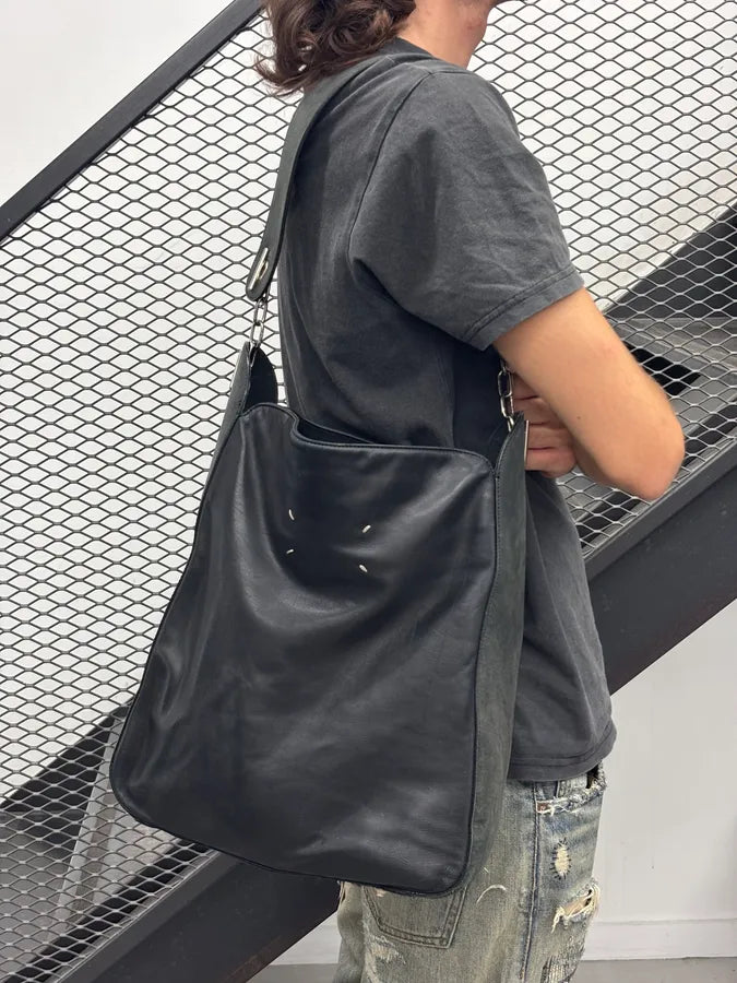 SS2011 Maison Margiela Week-end Hybrid Leather Signature Bag RZylHGm 2