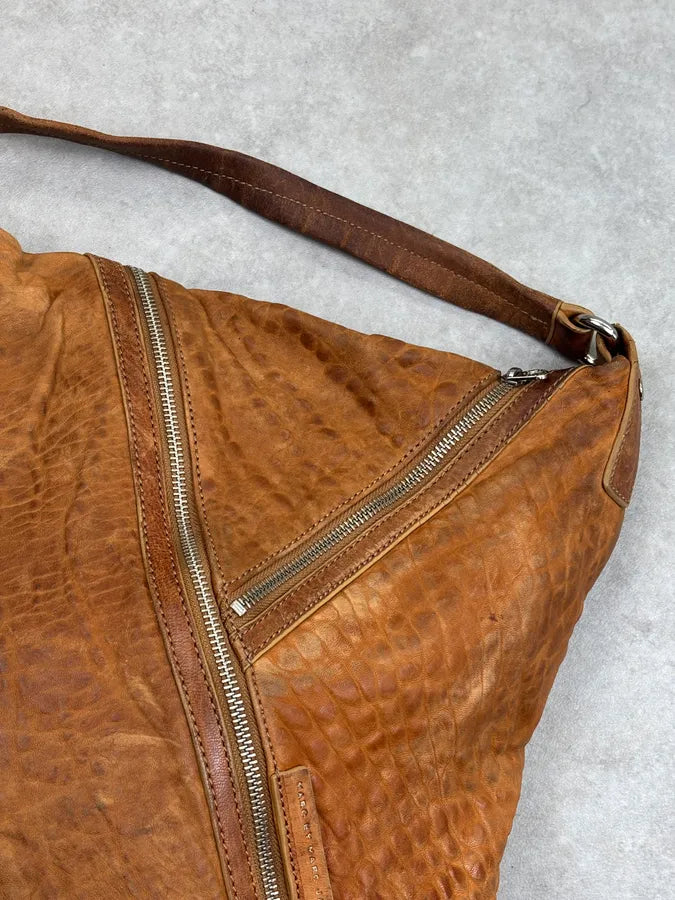 Marc Jacobs Cognac Leather Multi-Pocket Shoulder Bag vKmkiQa 8