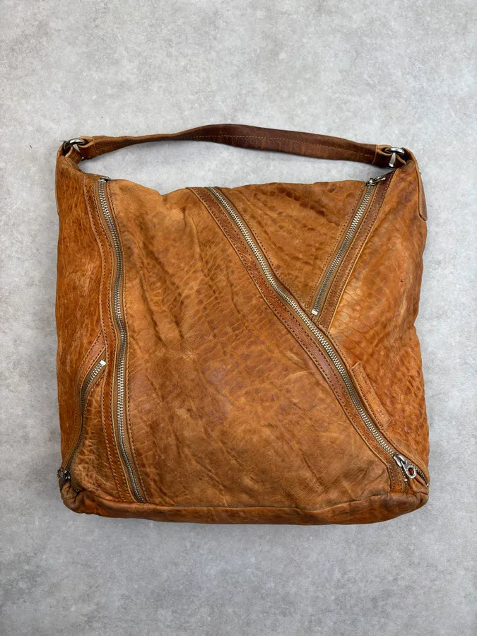 Marc Jacobs Cognac Leather Multi-Pocket Shoulder Bag vKmkiQa 0