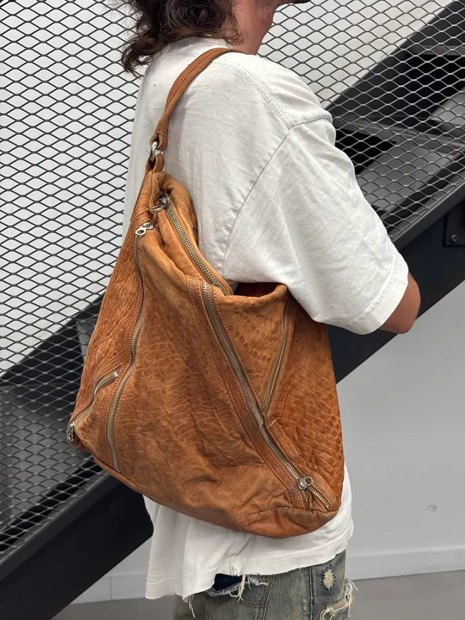 Marc Jacobs Cognac Leather Multi-Pocket Shoulder Bag vKmkiQa 1
