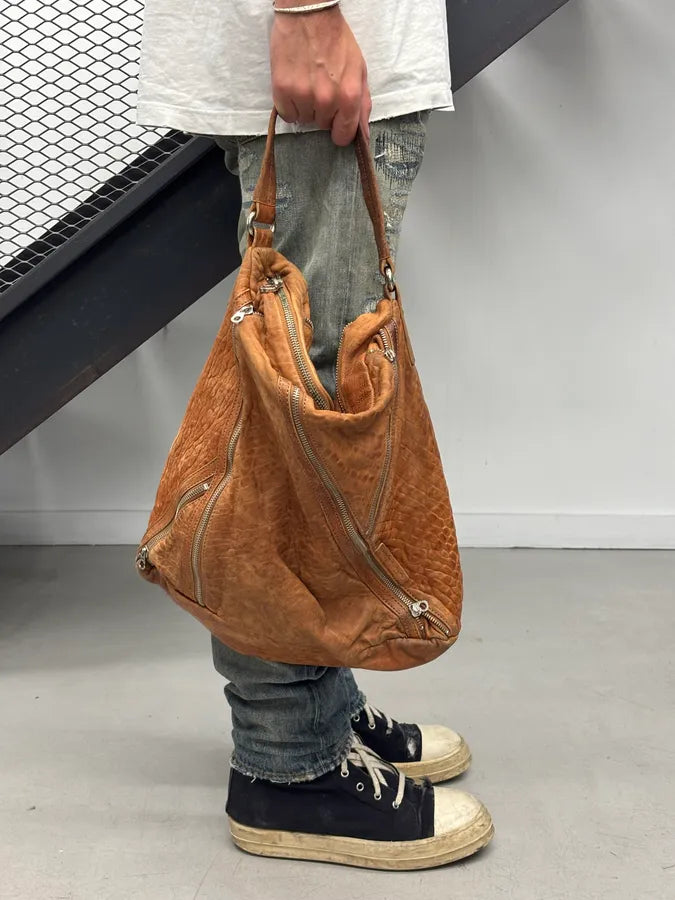 Marc Jacobs Cognac Leather Multi-Pocket Shoulder Bag vKmkiQa 2
