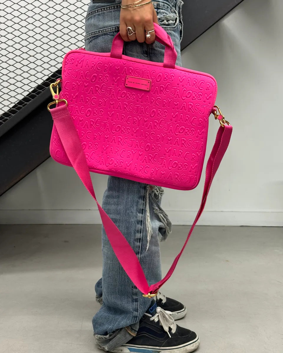 Marc by Marc Jacobs Fuchsia Laptop Bag xoebIYf 2