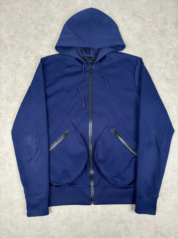 Marc Jacobs Navy Extra Pockets Zip-up Hoodie ojtDtMY 0
