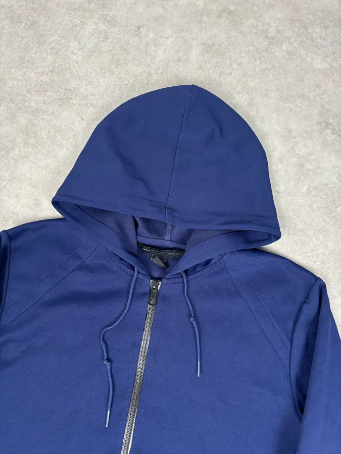 Marc Jacobs Navy Extra Pockets Zip-up Hoodie ojtDtMY 3