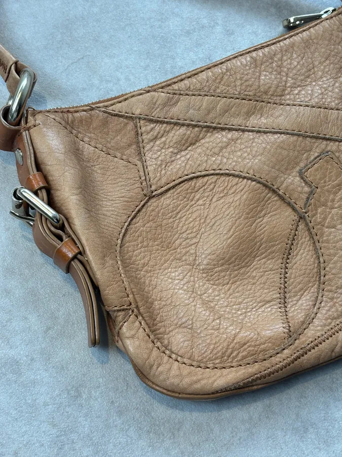 Marc Jacobs Beige Leather Quilted Shoulder Bag slbNBCK 7