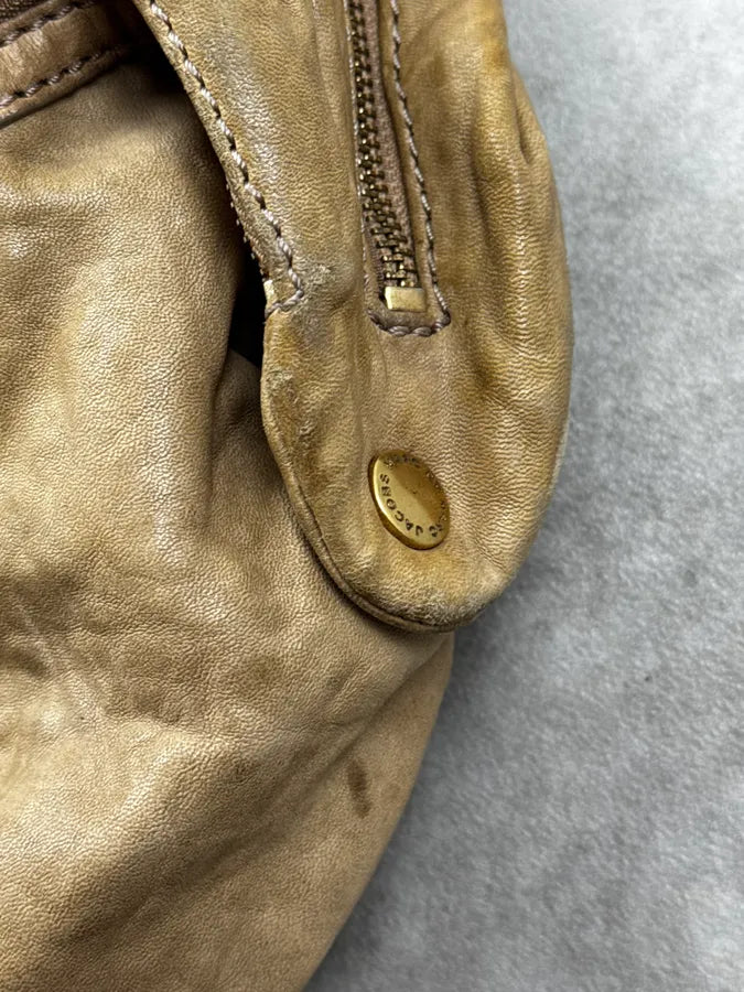 Marc Jacobs Beige Textured Multi-Zips Handle Bag poLTrNK 9