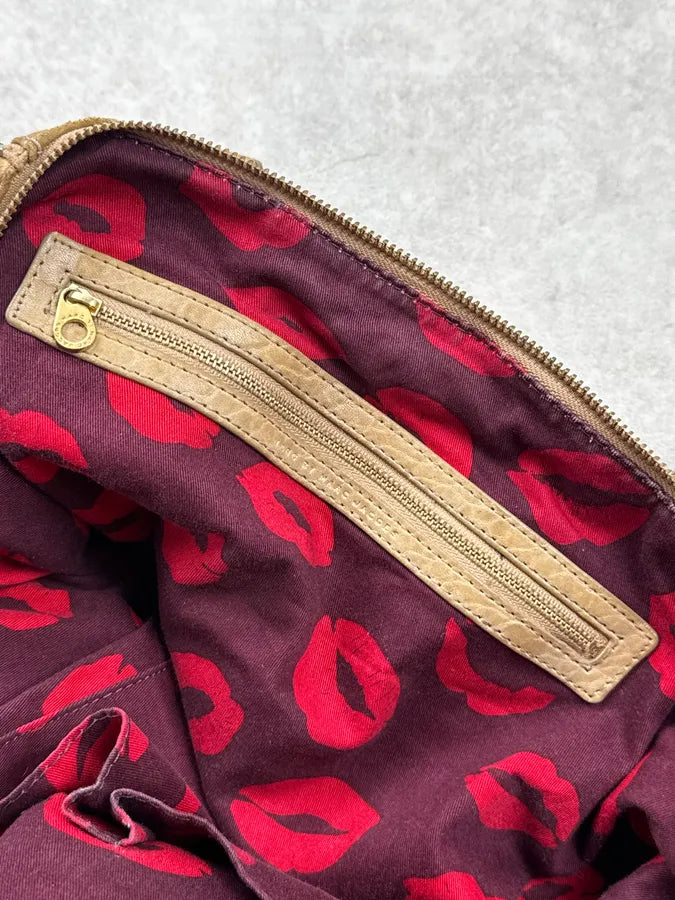 Marc Jacobs Beige Textured Multi-Zips Handle Bag poLTrNK 13